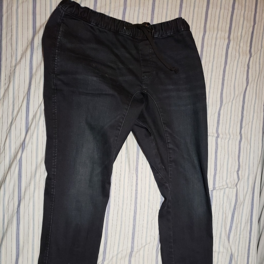 H&M drop crotch jogger jeans
